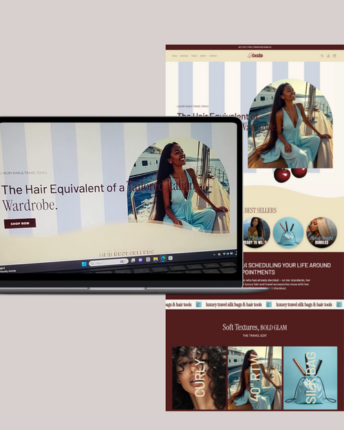 Poised Hair | Shopify Storefront